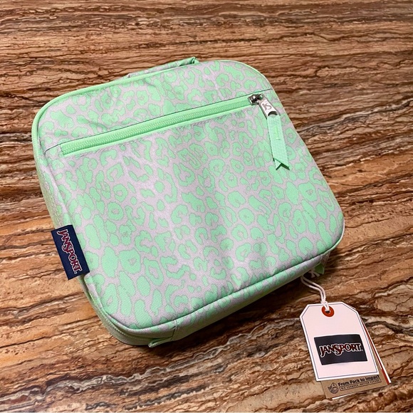 JanSport Lunch Break Lunch Bag Mint Green - Picture 1 of 7